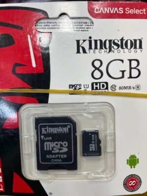 Carte sd 8GB Kington