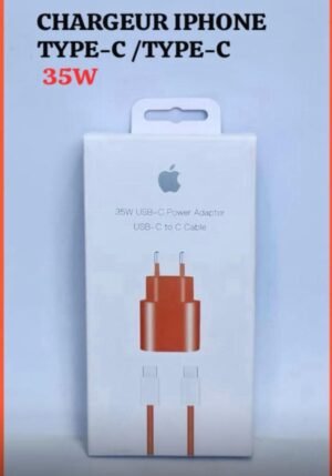 chargeur iphone 35W TYPE C /TYPE C