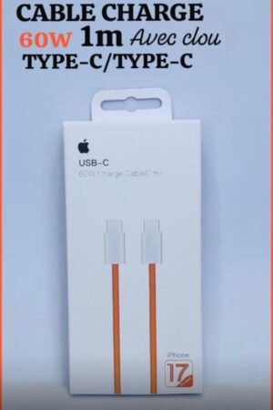 CABLE Charge type c / type c 60W